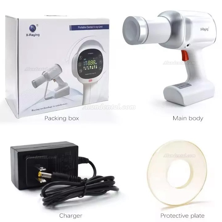 Dental Portable Digital X-Ray Machine RAY-500X with Protective Shield